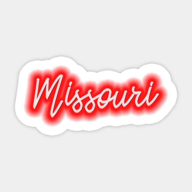 Missouri Sticker by arlingjd